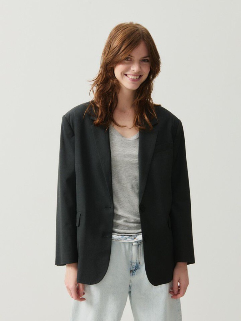 American Vintage Kabird Blazer Black Large